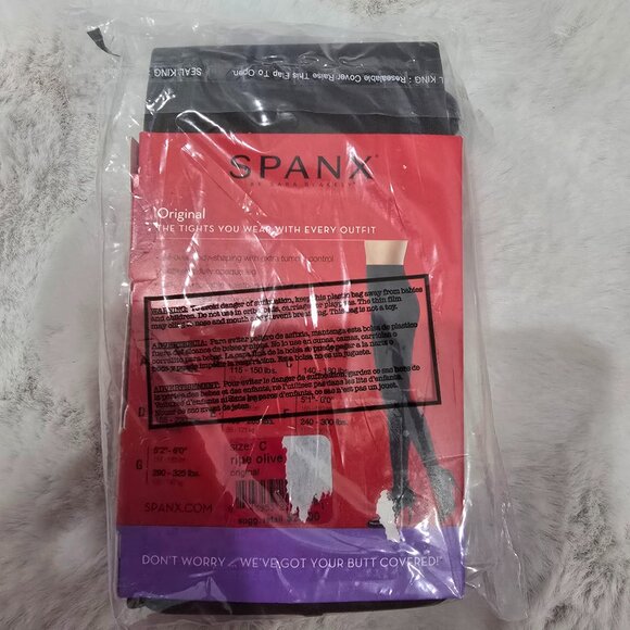 SPANX Tight-End Tights Ripe Olive Sizes NEW Original 128 bodyshaping - Picture 5 of 6